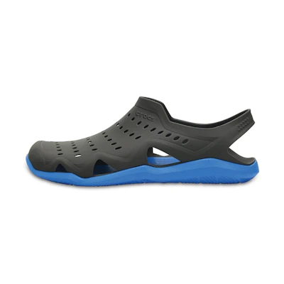 Crocs Swiftwater Wave Clogs 'Black Blue'