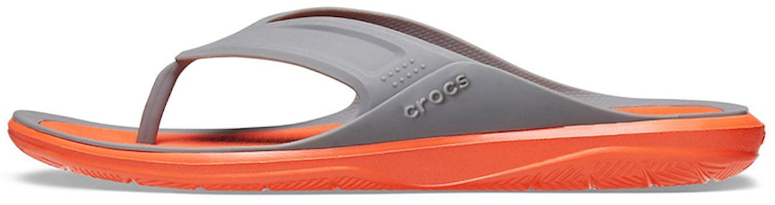 Sandal Jepit Crocs Swiftwater Wave 'Oranye Abu' 206242-0EK Buy Sandal Jepit Crocs Swiftwater Wave 'Oranye Abu' 206242-0EK