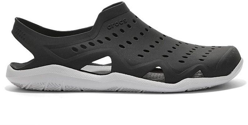 Crocs Swiftwater Wave Sandals 'Wave Black Pearl White' 203963-069 Order Crocs Swiftwater Wave Sandals 'Wave Black Pearl White' 203963-069
