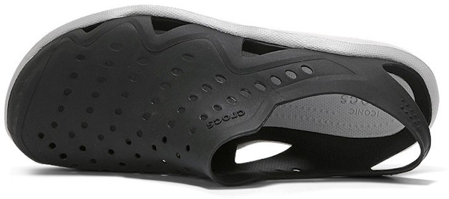 Crocs Swiftwater Wave Sandals 'Wave Black Pearl White' 203963-069 Purchase Crocs Swiftwater Wave Sandals 'Wave Black Pearl White' 203963-069