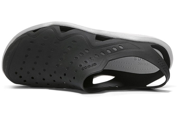 Purchase Crocs Swiftwater Wave Sandals 'Wave Black Pearl White' 203963-069