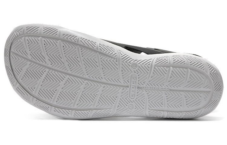 Sizing Crocs Swiftwater Wave Sandals 'Wave Black Pearl White' 203963-069
