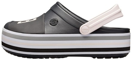 Crocs Thick Sole Black Unisex Sandals 205699-001 Crocs Thick Sole Black Unisex Sandals 205699-001