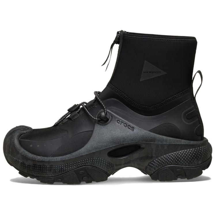 Crocs Trail Break 2 Black Chunky Sole Casual Low-Top Sneakers 211180-001