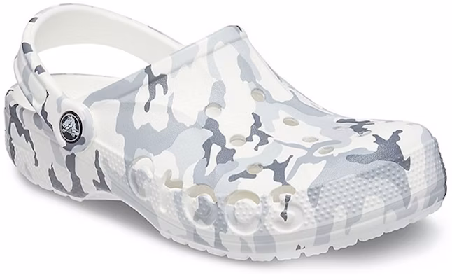 Crocs Unisex Bayaband Sandals - White Camo 'Gray White' 206230-1D3 Lookbook Crocs Unisex Bayaband Sandals - White Camo 'Gray White' 206230-1D3