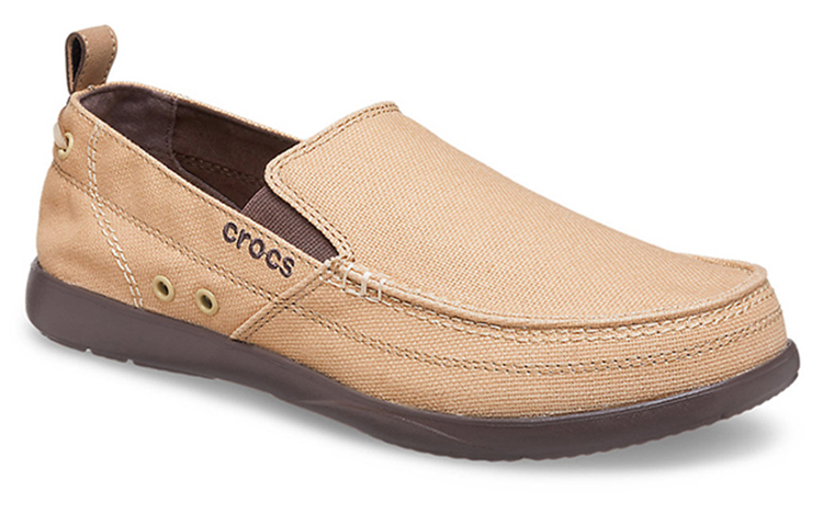 Shop Crocs Walu SYN 石板 '卡其浓缩咖啡' 207635-23G