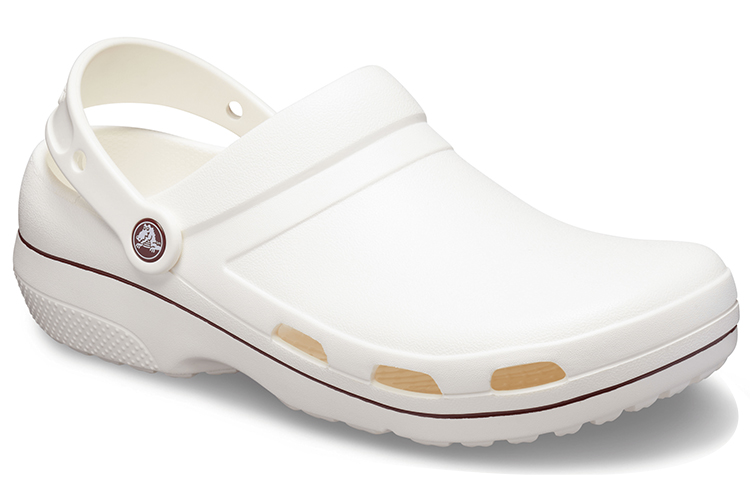 Lookbook Crocs Wear-Resistant Cozy Sports Unisex White Brown Sandals 'White Brown' 205883-0FW