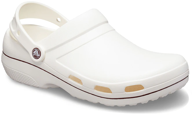 Crocs Wear-Resistant Cozy Sports Unisex White Brown Sandals 'White Brown' 205883-0FW Lookbook Crocs Wear-Resistant Cozy Sports Unisex White Brown Sandals 'White Brown' 205883-0FW