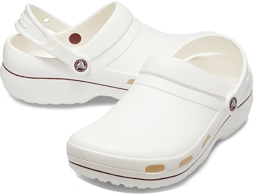 Crocs耐磨舒适运动中性白棕色凉鞋 '白棕' 205883-0FW Shop Crocs耐磨舒适运动中性白棕色凉鞋 '白棕' 205883-0FW