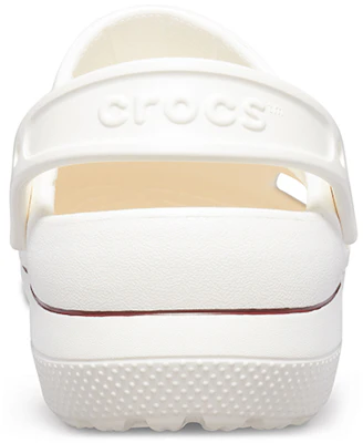 Crocs Wear-Resistant Cozy Sports Unisex White Brown Sandals 'White Brown' 205883-0FW Details for Crocs Wear-Resistant Cozy Sports Unisex White Brown Sandals 'White Brown' 205883-0FW