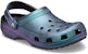 Sandal Sukan Uniseks Crocs Tahan Haus Hijau Ungu Selesa 206872-001