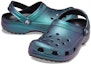 Shop Sandal Sukan Uniseks Crocs Tahan Haus Hijau Ungu Selesa 206872-001
