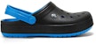 Sandal Uniseks Hitam Biru Crocs Tahan Haus, Ringan & Selesa 'Hitam Biru'. 205237-49S