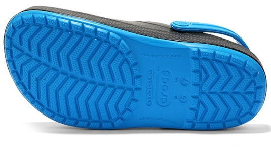 Crocs 耐磨轻便舒适运动男女黑蓝凉鞋 '黑蓝' 205237-49S Sizing Crocs 耐磨轻便舒适运动男女黑蓝凉鞋 '黑蓝' 205237-49S