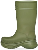Crocs x Balenciaga Clog Boot 2.0 'Army Green' 677384W1S8E3195 Crocs x Balenciaga Clog Boot 2.0 'Army Green' 677384W1S8E3195