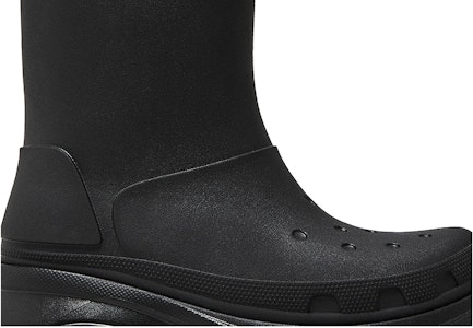 Crocs x Balenciaga 巴黎世家 塑膠中筒靴 黑色 Order Crocs x Balenciaga 巴黎世家 塑膠中筒靴 黑色