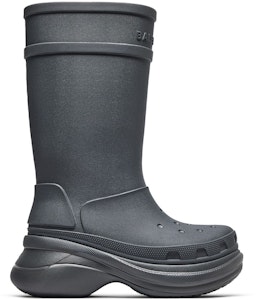 크록스 x 발렌시아가 클로그 부츠 2.0 '다크 그레이' 677384-W1S8E-1500 Buy 크록스 x 발렌시아가 클로그 부츠 2.0 '다크 그레이' 677384-W1S8E-1500