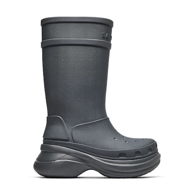 Crocs Balenciaga Clog Boot 2.0 'Dark Grey'