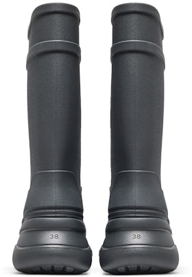 Crocs x Balenciaga Clog Boot 2.0 'Dark Grey' 677384-W1S8E-1500 Details for Crocs x Balenciaga Clog Boot 2.0 'Dark Grey' 677384-W1S8E-1500
