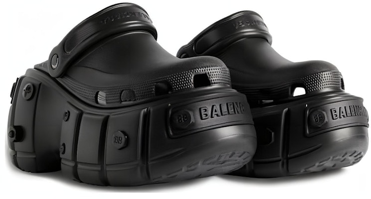 Crocs x Balenciaga Hardcrocs Mule Black 687397W1S8N1010 Lookbook Crocs x Balenciaga Hardcrocs Mule Black 687397W1S8N1010