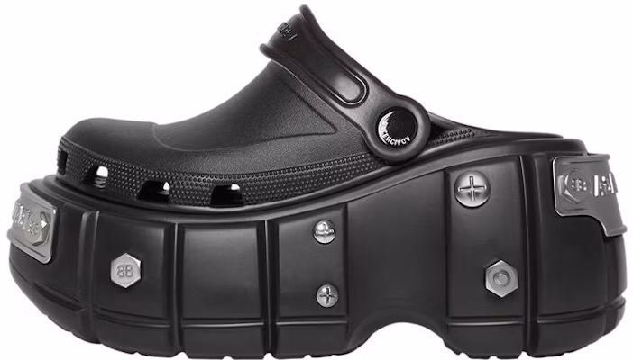 Crocs x Balenciaga HardCrocs Sandal 'Black' 687397-W1S8N-1081 Buy Crocs x Balenciaga HardCrocs Sandal 'Black' 687397-W1S8N-1081
