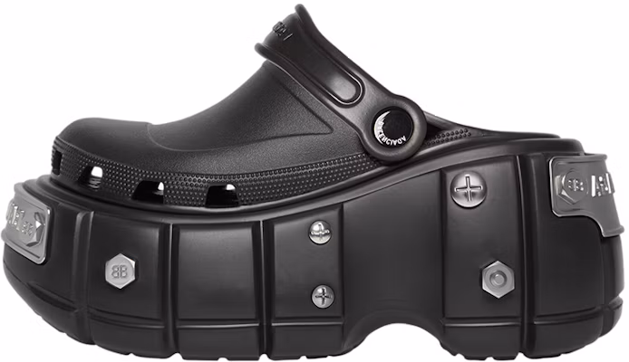 Crocs x Balenciaga 黑色硬质凉鞋 687397W1S8N1081-/-687398W1S8N1081 Buy Crocs x Balenciaga 黑色硬质凉鞋 687397W1S8N1081-/-687398W1S8N1081