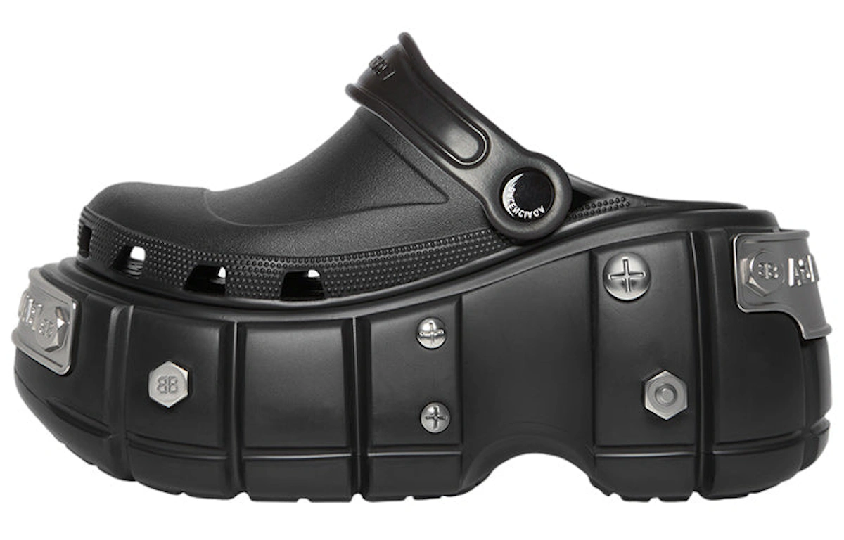 Crocs x Balenciaga HardCrocs Sandal 'Black'