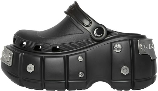 Lookbook Crocs x Balenciaga HardCrocs Sandal 'Black' 687397-W1S8N-1081