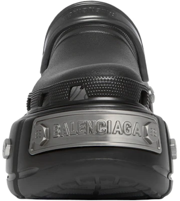 Crocs x Balenciaga 黑色硬质凉鞋 687397W1S8N1081-/-687398W1S8N1081 Shop Crocs x Balenciaga 黑色硬质凉鞋 687397W1S8N1081-/-687398W1S8N1081