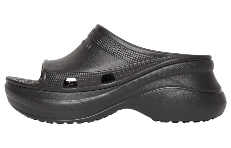 Crocs x Balenciaga Pool Slide Sandal 'Black' 677386W1S8E1000