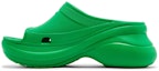 Lookbook Crocs x Balenciaga 浴池拖鞋『綠色』677386-W1S8E-3033