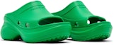 Cheap Crocs x Balenciaga 浴池拖鞋『綠色』677386-W1S8E-3033