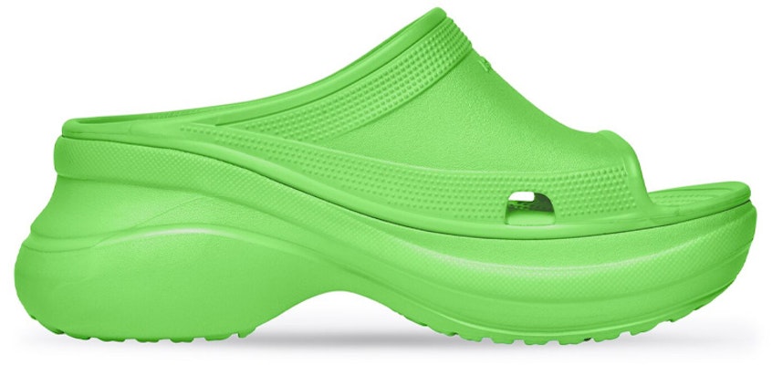 バレンシアガ Crocs プールスライド (ネオングリーン) 677386W1S8E3500 Order バレンシアガ Crocs プールスライド (ネオングリーン) 677386W1S8E3500