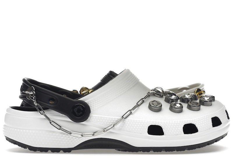 Buy 크록스 X 크리스찬 코완 클래식 클로그 '화이트 블랙' 208224-103