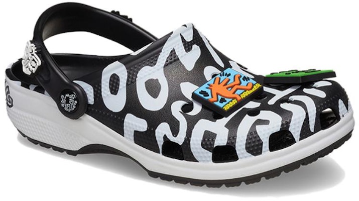 Crocs x Keith Haring Classic Clog 'Negro Blanco' 209488-001 Lookbook Crocs x Keith Haring Classic Clog 'Negro Blanco' 209488-001