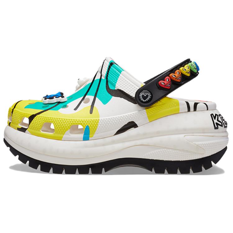 Crocs x Keith Haring Mega Crush Clog 'White Multi' 209822-001