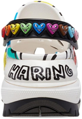 Crocs x 基思·哈林 巨型厚底洞洞鞋 '白色多彩' 209822-001 Details for Crocs x 基思·哈林 巨型厚底洞洞鞋 '白色多彩' 209822-001