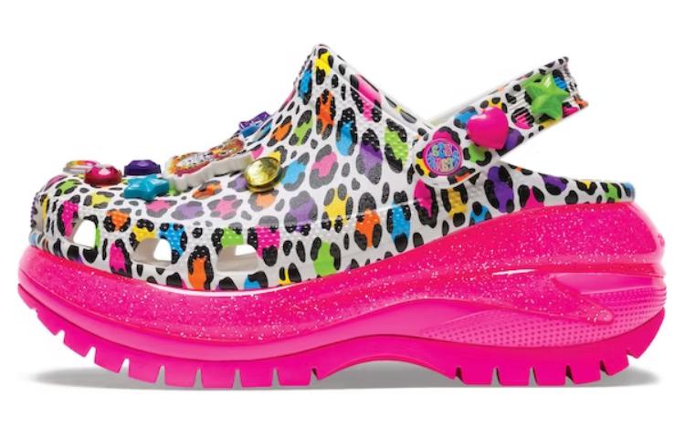 Crocs x Lisa Frank Mega Crush Clogs 'Pink Multi' 207735-6QQ
