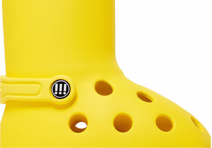 Lookbook Crocs x MSCHF Sepatu Boot Besar 'Kuning' MSCHF010-Y