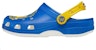 Crocs x NBA Golden State Warriors Kasut Clog Klasik 'Biru Kuning' 209443-100