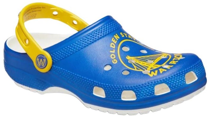 Crocs x NBA Golden State Warriors Zueco Clásico 'Azul Amarillo' 209443-100 Lookbook Crocs x NBA Golden State Warriors Zueco Clásico 'Azul Amarillo' 209443-100