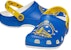 Crocs x NBA Golden State Warriors Kasut Clog Klasik 'Biru Kuning' 209443-100