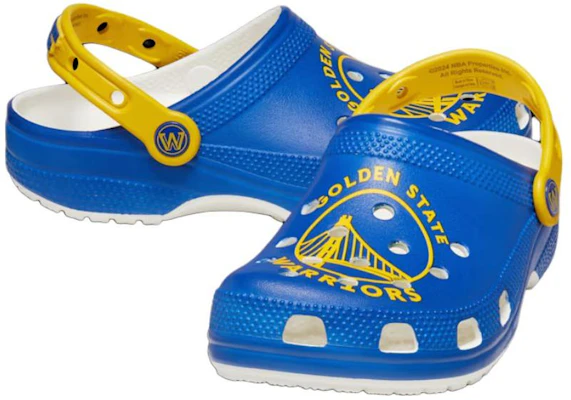 Crocs x NBA Golden State Warriors Zueco Clásico 'Azul Amarillo' 209443-100 Details for Crocs x NBA Golden State Warriors Zueco Clásico 'Azul Amarillo' 209443-100