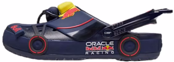 Crocs x Oracle Red Bull Racing Blue Clogs Comfort Shoes 212707-90H Crocs x Oracle Red Bull Racing Blue Clogs Comfort Shoes 212707-90H