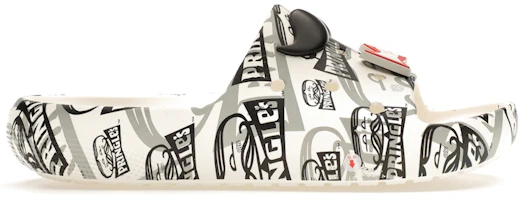 Crocs x Pringles Classic Slide Black White 209692 Crocs x Pringles Classic Slide Black White 209692