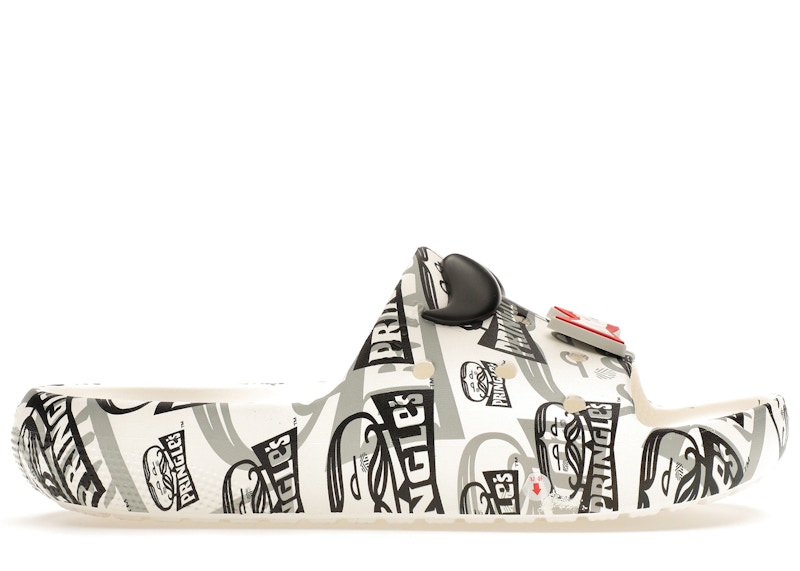 Buy Crocs x Pringles 经典拖鞋 黑白色版 209692