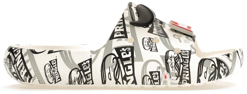 Crocs x Pringles Classic Slide Black White 209692 Buy Crocs x Pringles Classic Slide Black White 209692