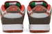 Crushed Skate Shop x Nike SB Dunk Low QS 'Kelabu Zaitun/Jingga Mantra' DH7782-001