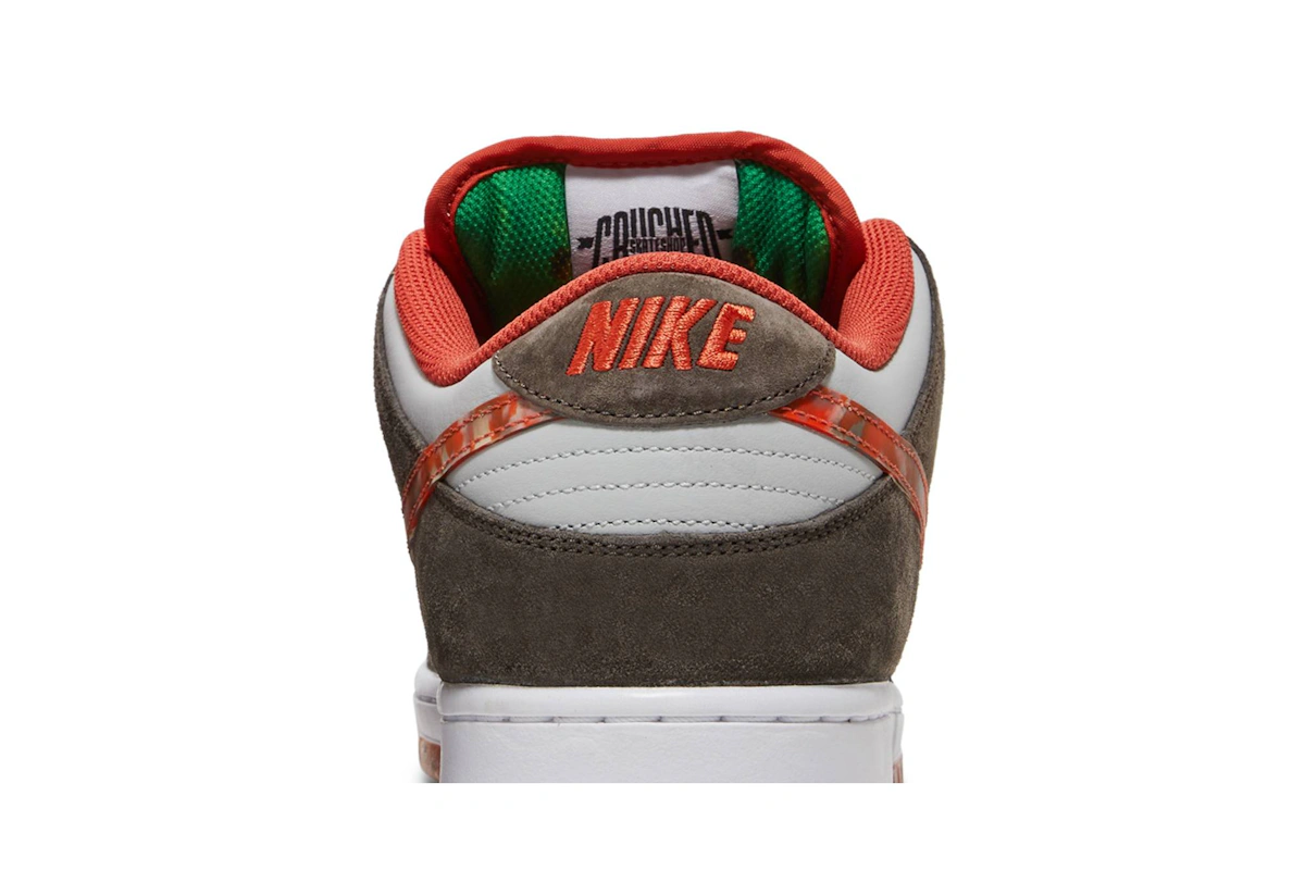 Crushed Skate Shop x Nike SB Dunk Low QS 'Olive Grey/Mantra Orange' DH7782-001
