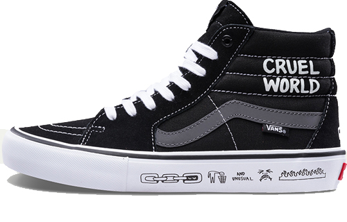 Buy Cult x Vans Sk8-Hi Pro '残酷世界' VN000VHGUHU